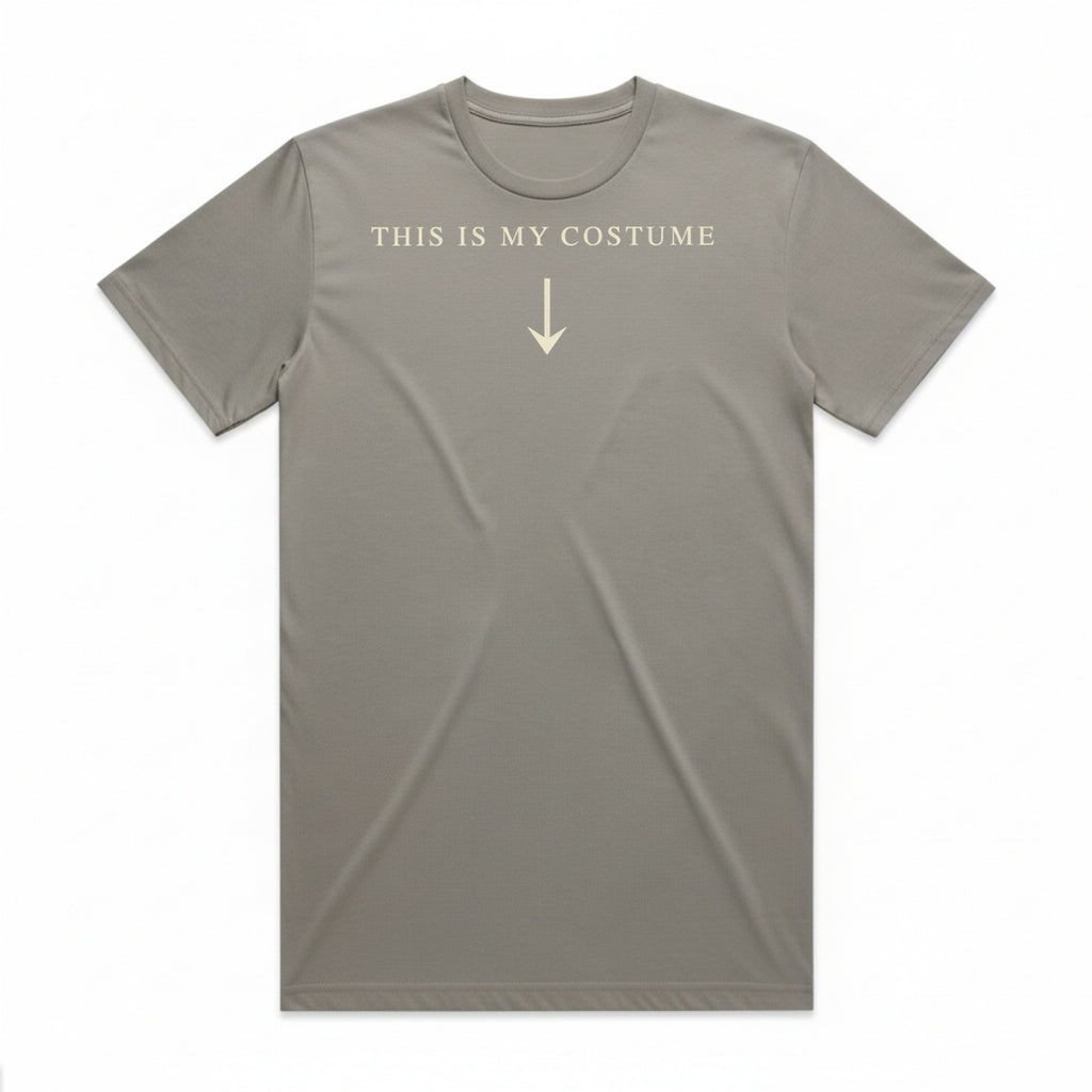 This Is My Costume T-Shirt - Phantom Gray
