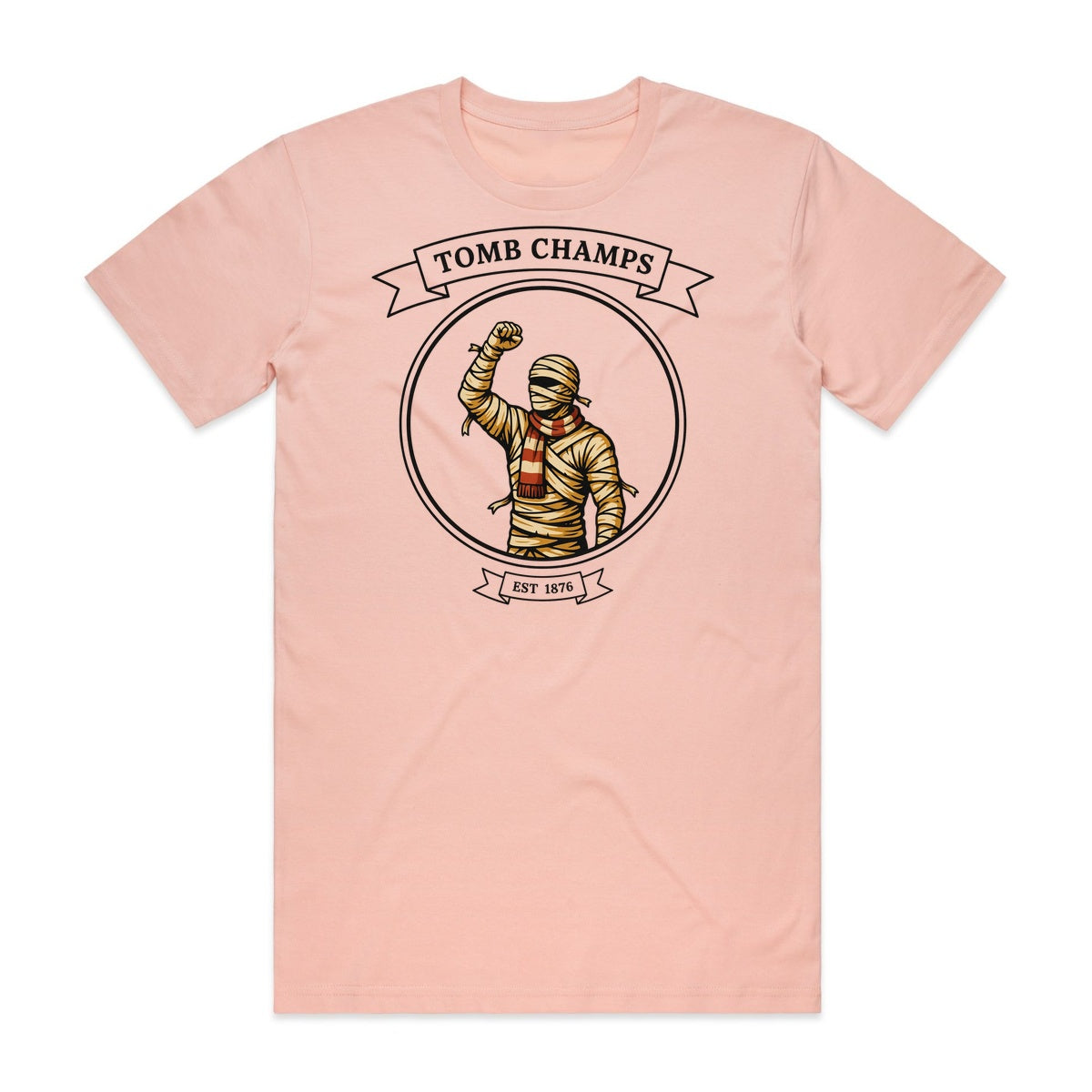 Tomb Champs T-Shirt - Boo-tiful Blush