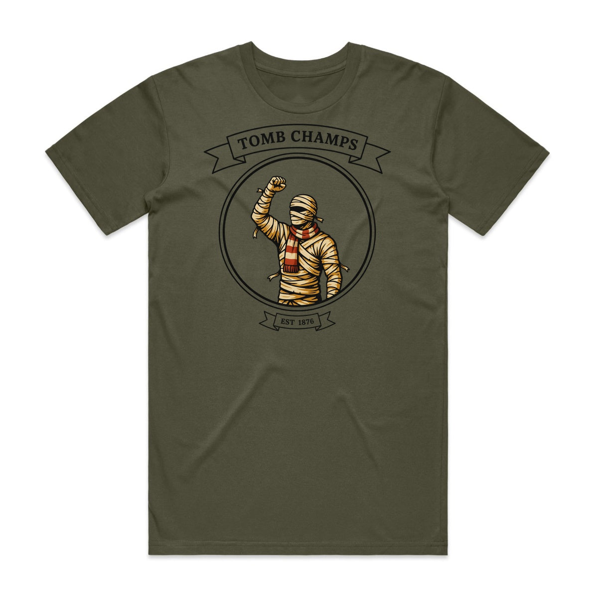 Tomb Champs T-Shirt - Goblin Green