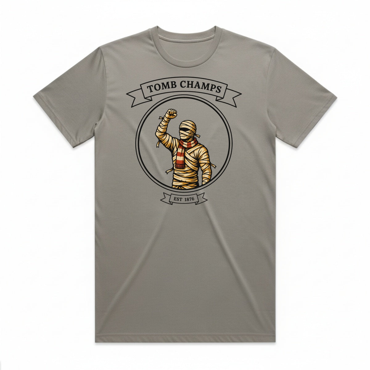 Tomb Champs T-Shirt - Phantom Gray