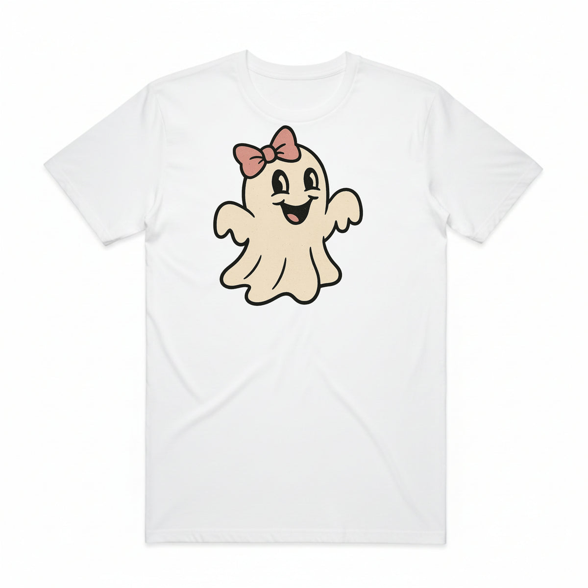 Toon Retro Girlie Ghost T-Shirt