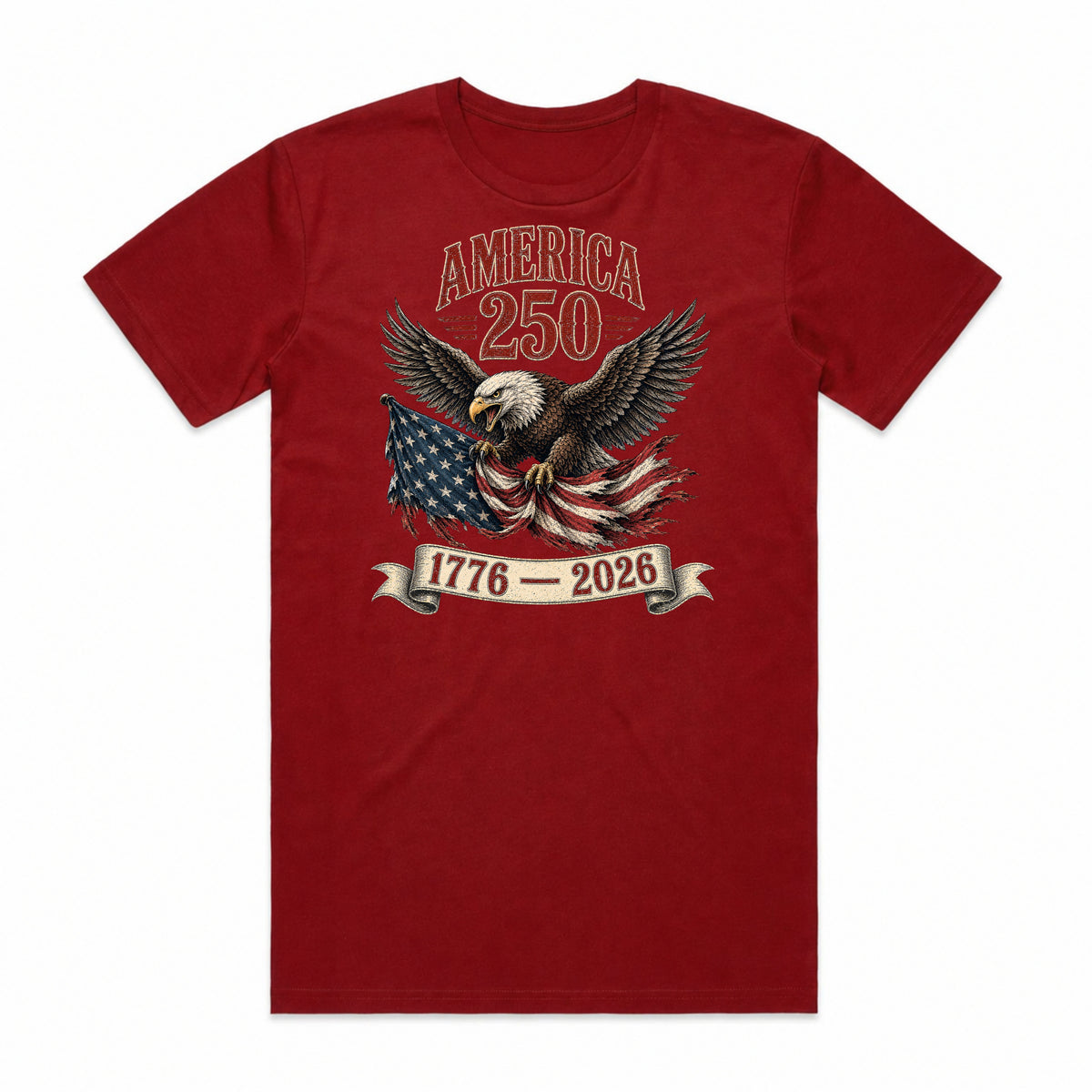 USA Flag Eagle T-Shirt