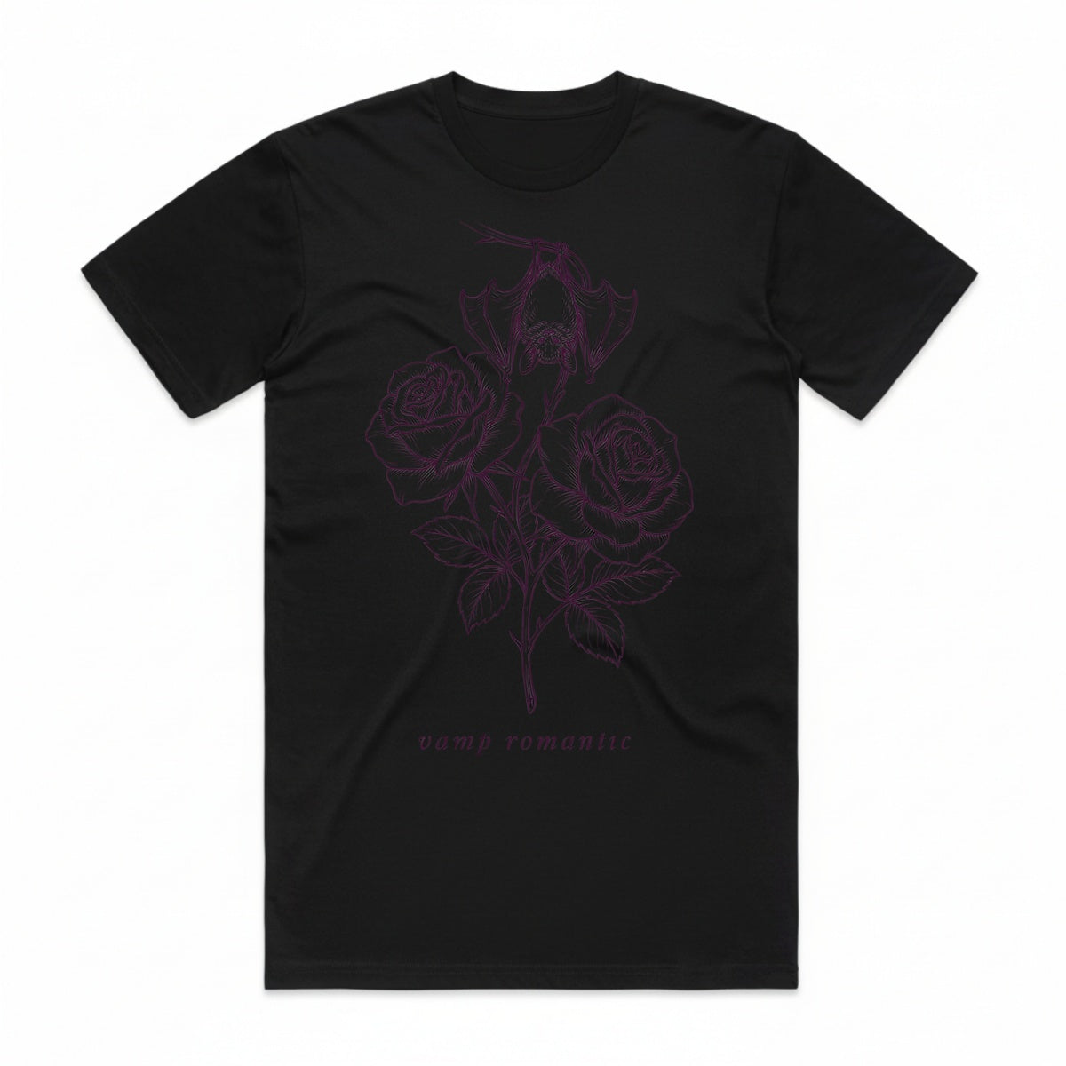 Vamp Romantic T-Shirt - Black Cat