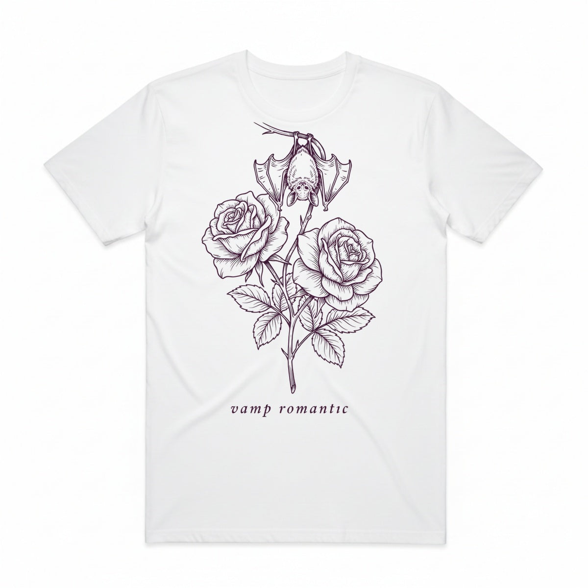 Vamp Romantic T-Shirt - Casper White