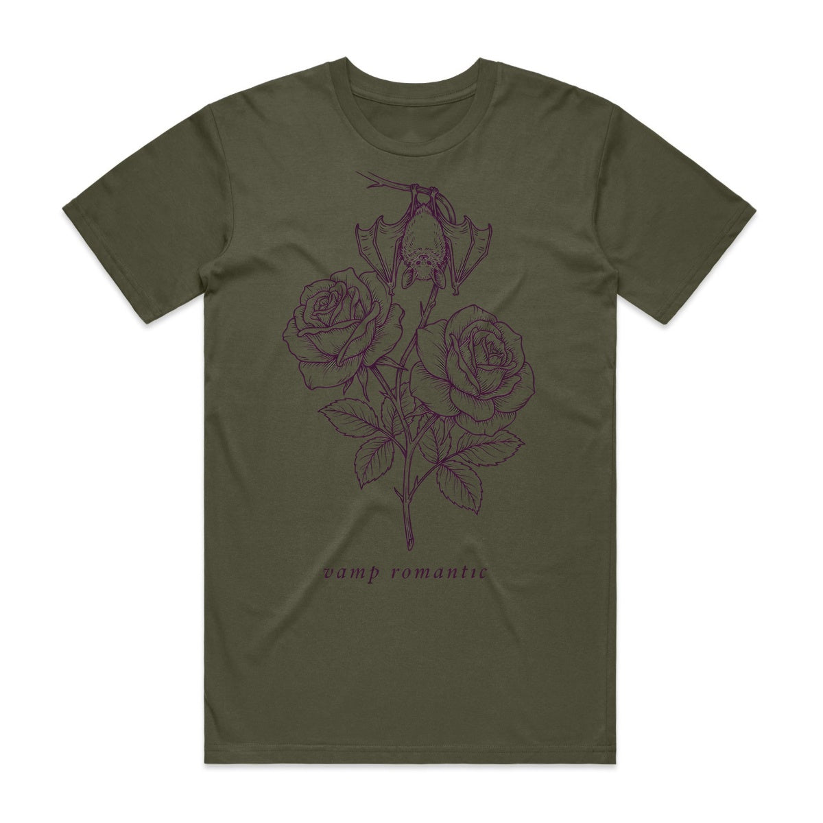 Vamp Romantic T-Shirt - Goblin Green