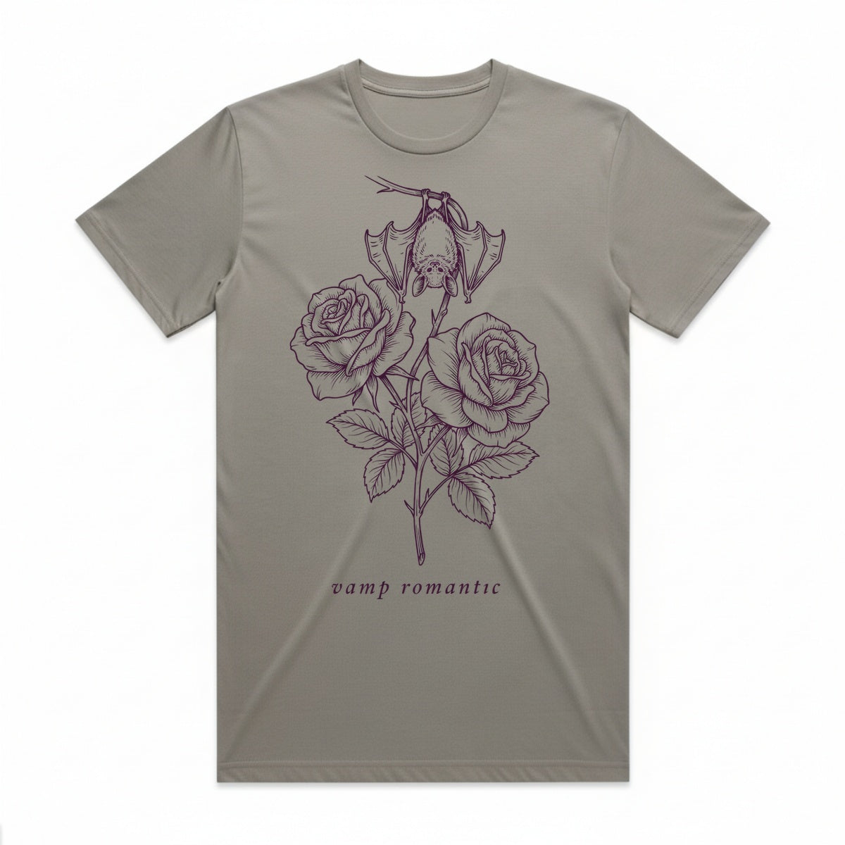 Vamp Romantic T-Shirt - Phantom Gray