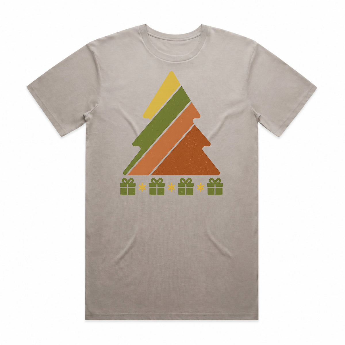 Vintage Christmas Tree & Presents T-Shirt