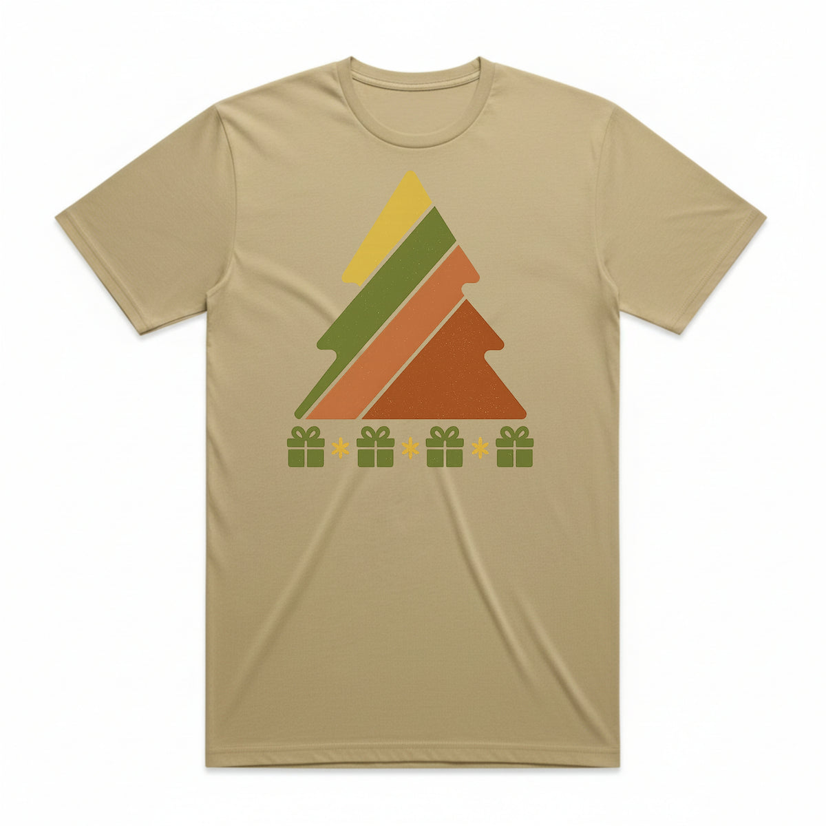 Vintage Christmas Tree & Presents T-Shirt