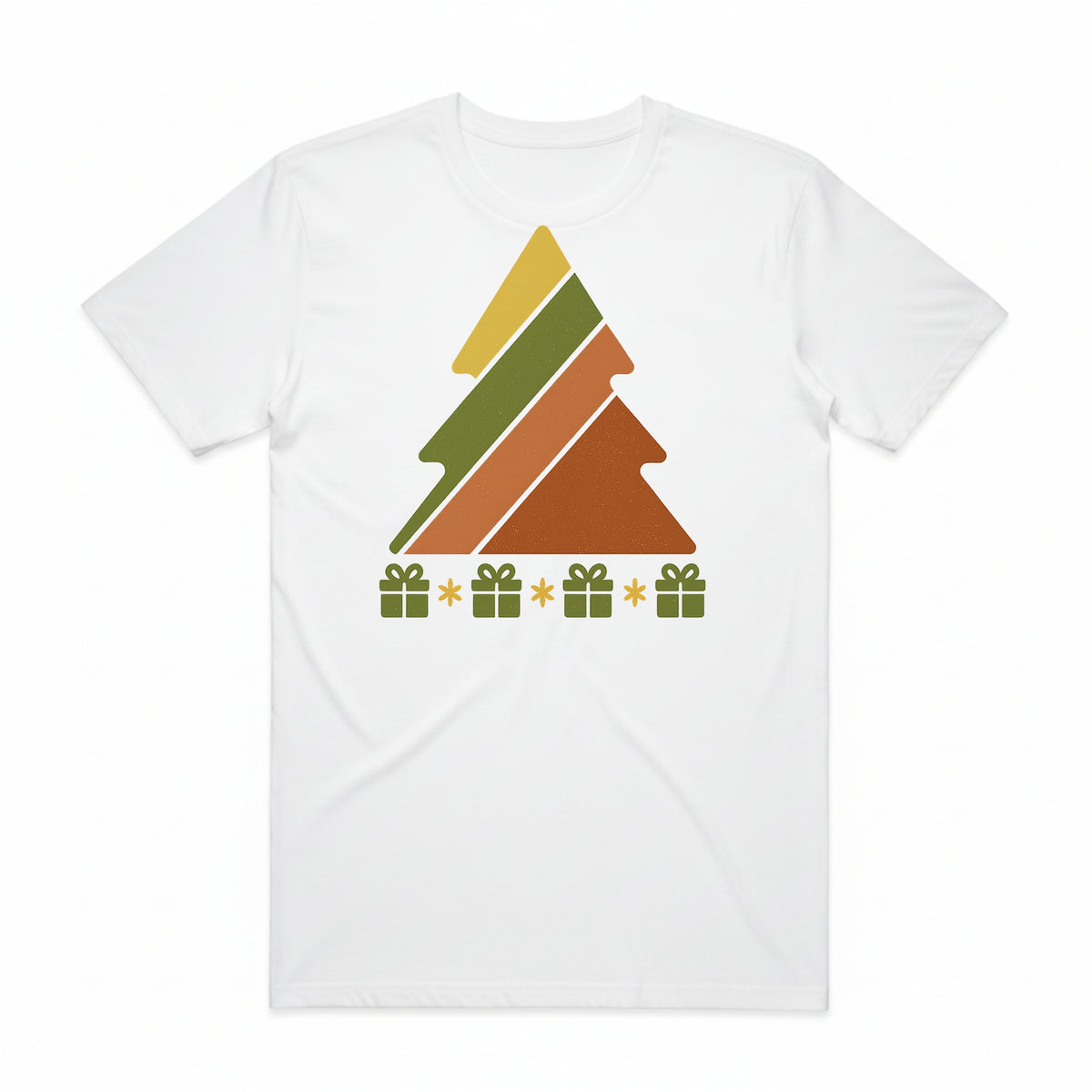 Vintage Christmas Tree & Presents T-Shirt