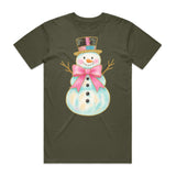 Watercolor Snowman T-Shirt