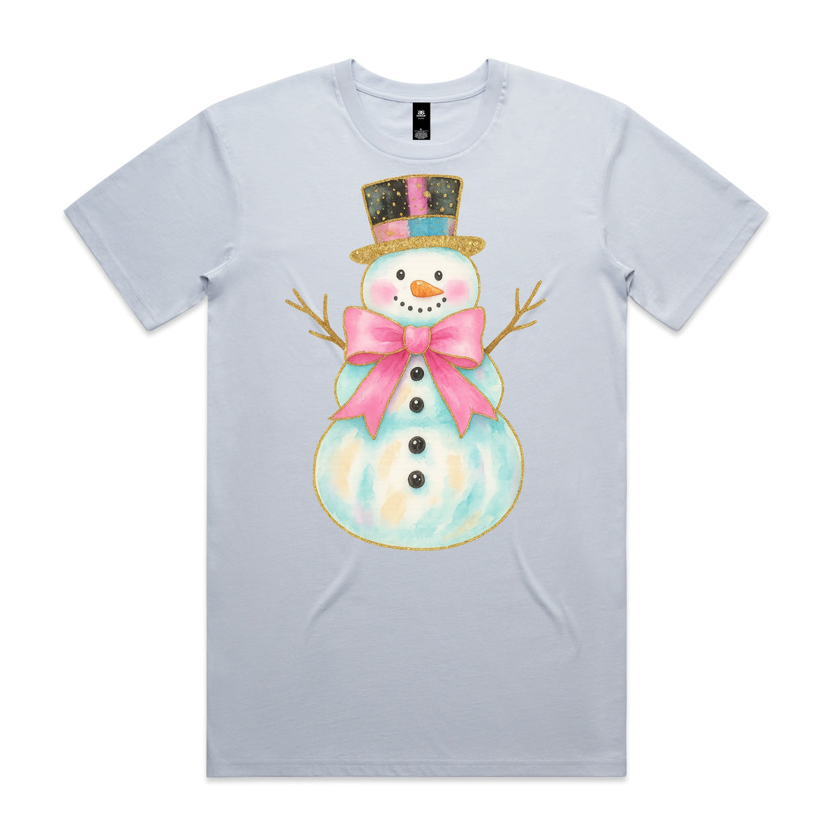 Watercolor Snowman T-Shirt