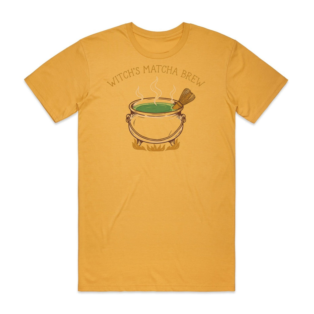 Witch's Matcha Brew T-Shirt - Candy Corn