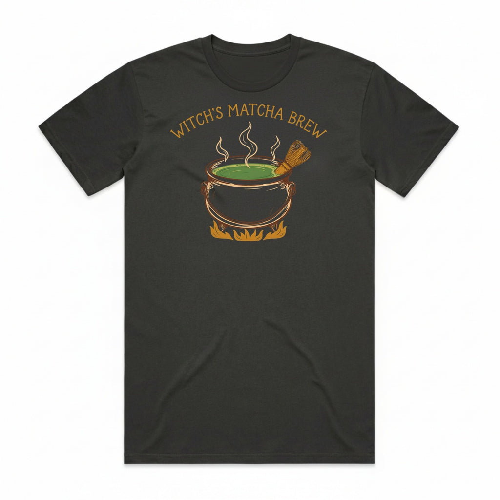 Witch's Matcha Brew T-Shirt - Cooled Coals