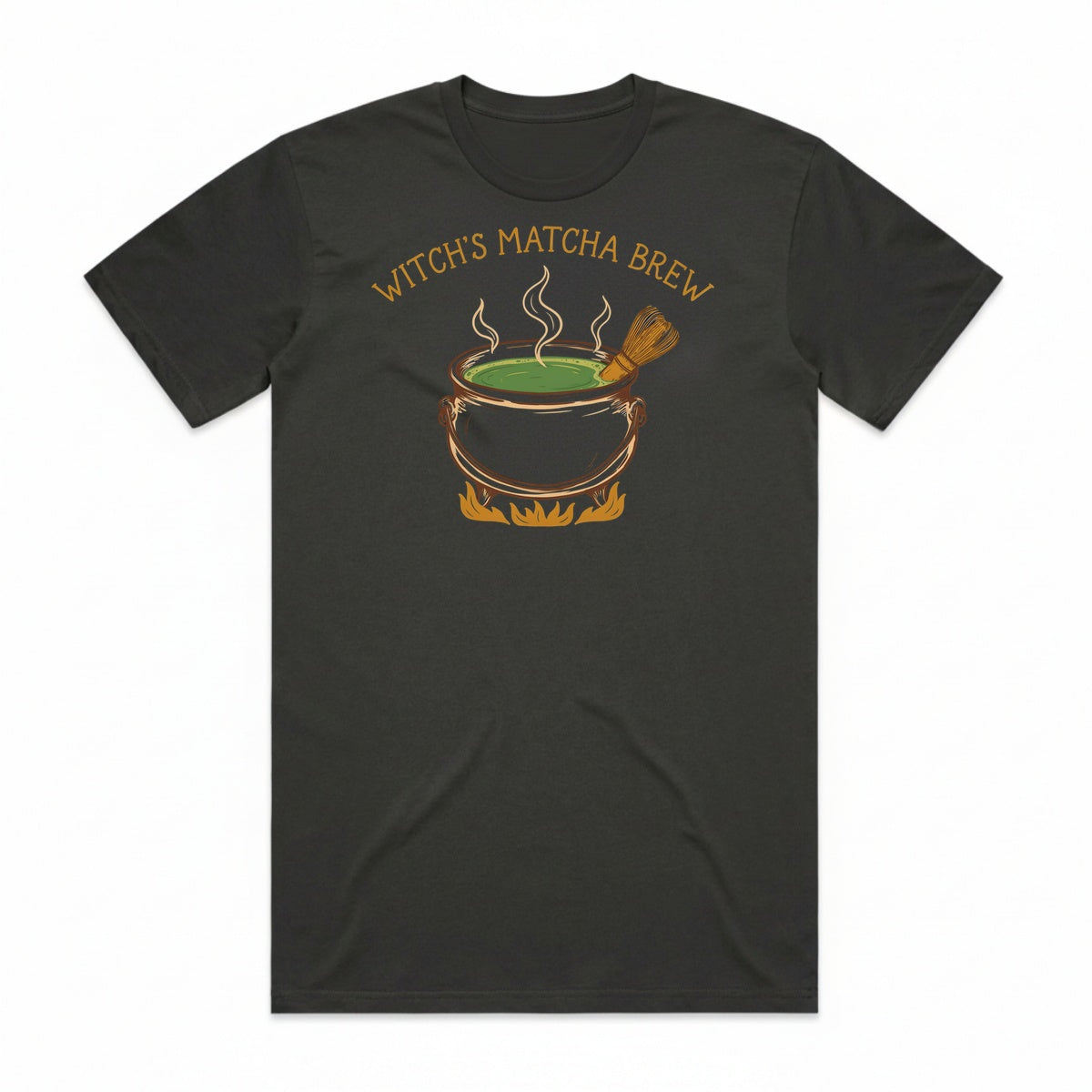 Witch's Matcha Brew T-Shirt - Cooled Coals
