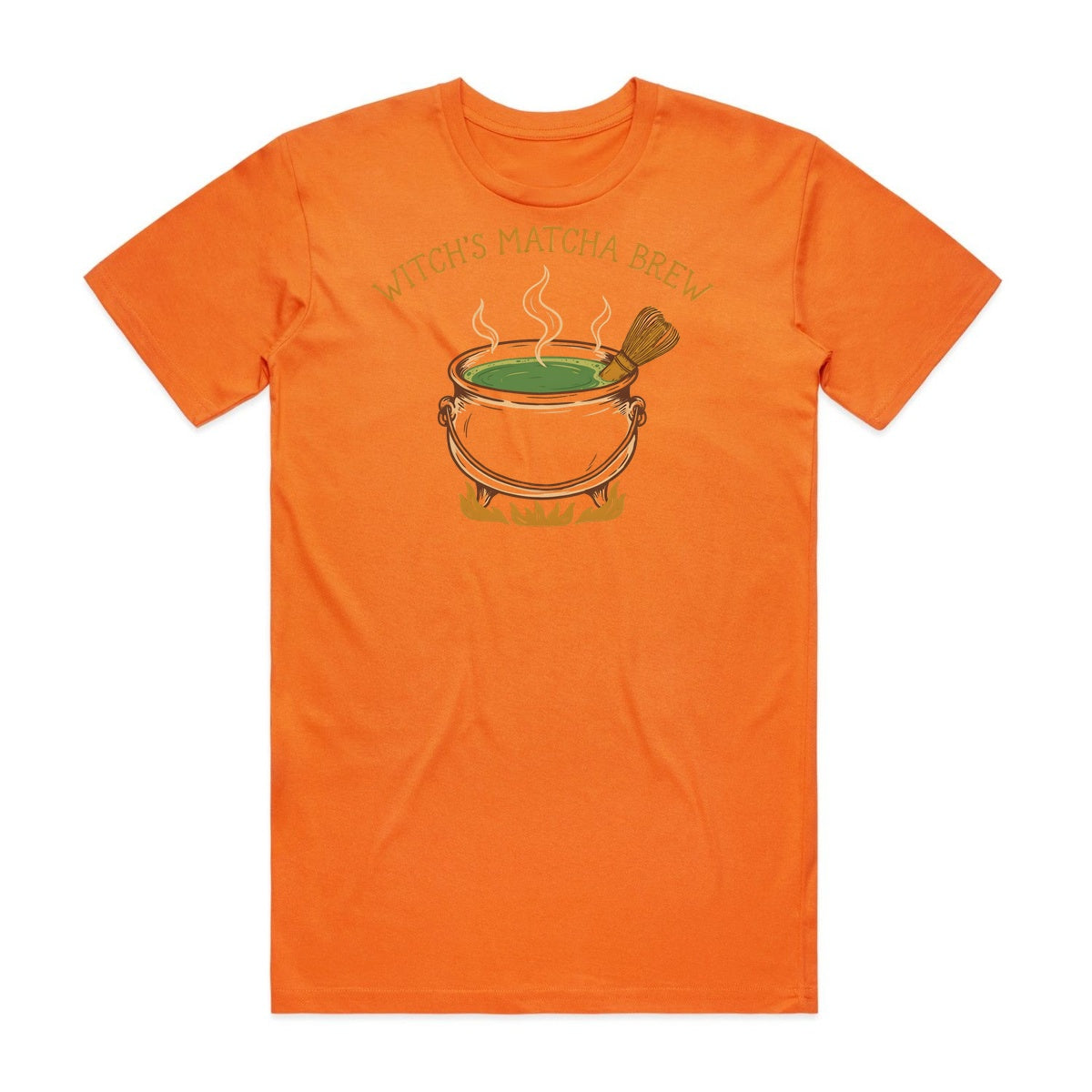 Witch's Matcha Brew T-Shirt - Pumpkin Patch