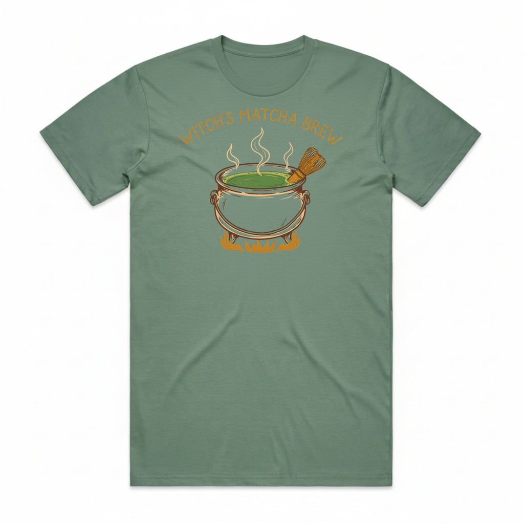 Witch's Matcha Brew T-Shirt - Swamp Zombie