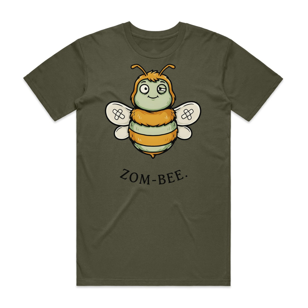 Zom-Bee T-Shirt - Goblin Green