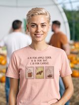 ABC Halloween T-Shirt - Boo-tiful Blush (lifestyle)