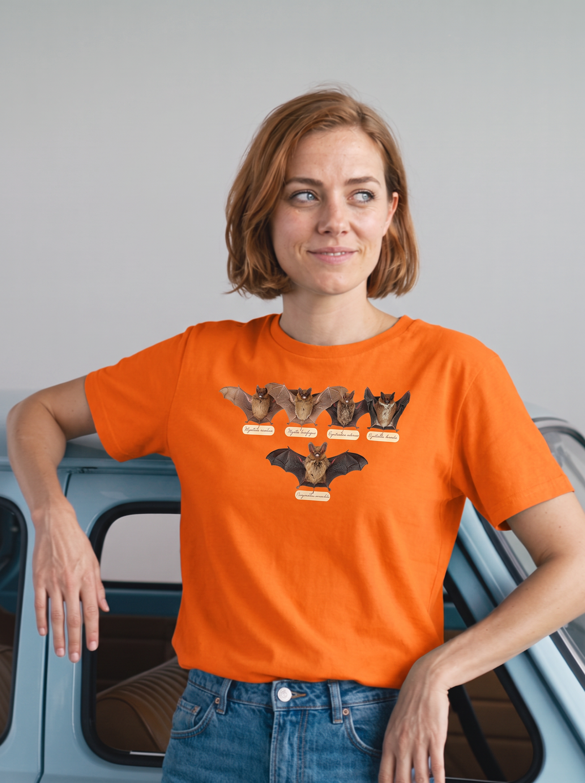 Bat Specimens T-Shirt - Pumpkin Patch (lifestyle)