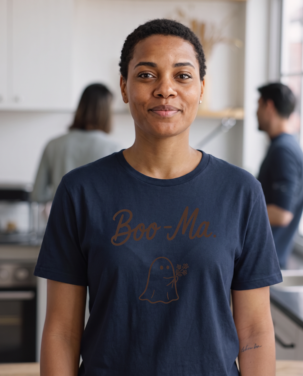 Boo-Ma T-Shirt - Midnight Haunt (lifestyle)