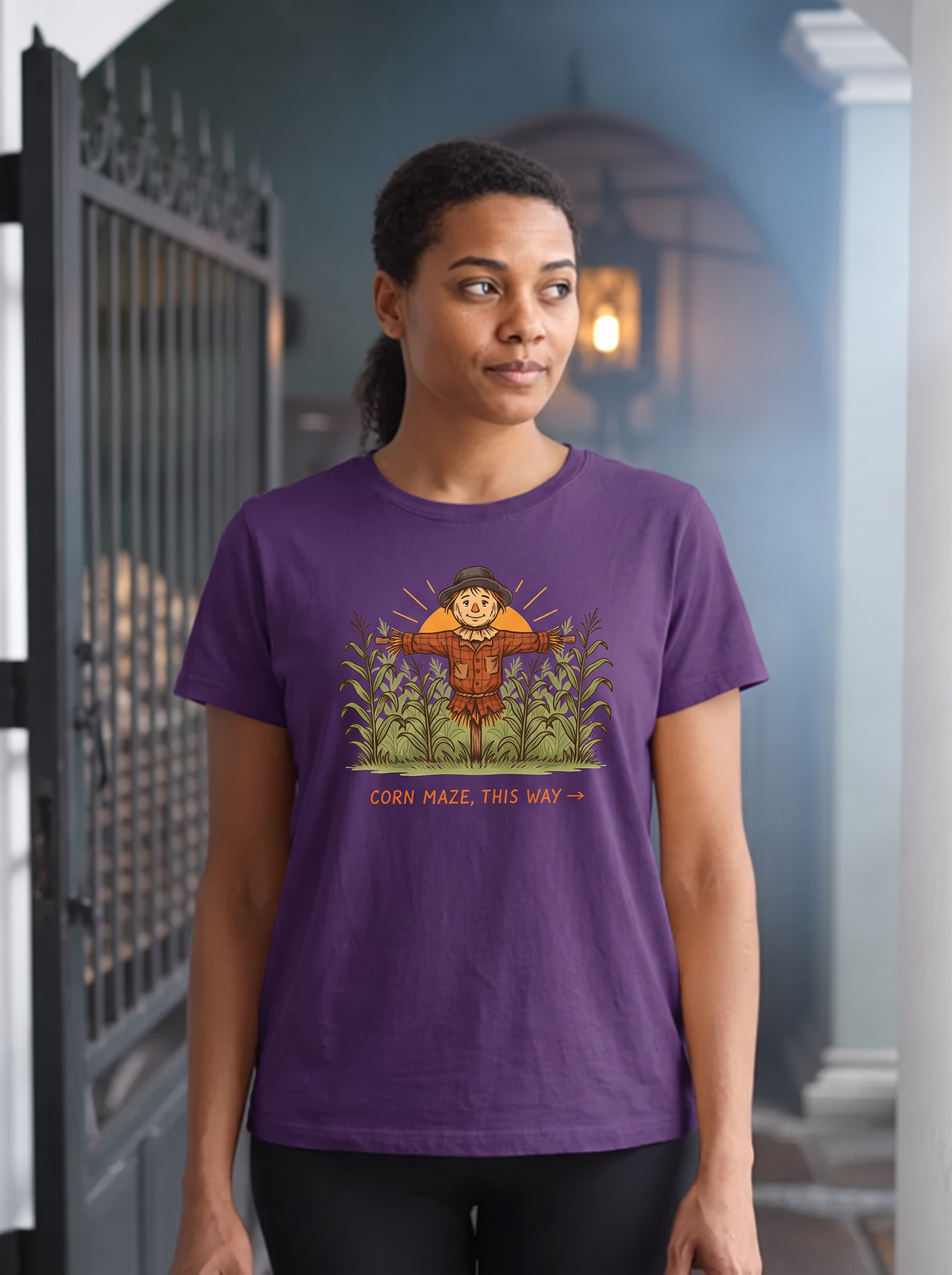 Corn Maze This Way T-Shirt - Witch's Potion (lifestyle)