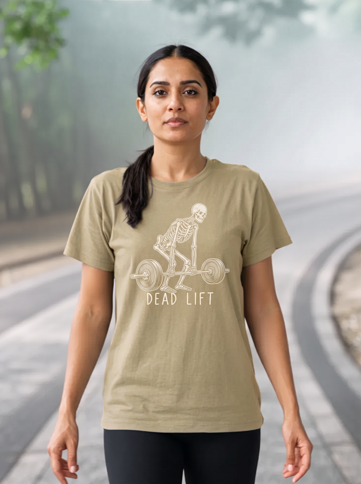 Dead Lift T-Shirt - Mummy Wrap (lifestyle)