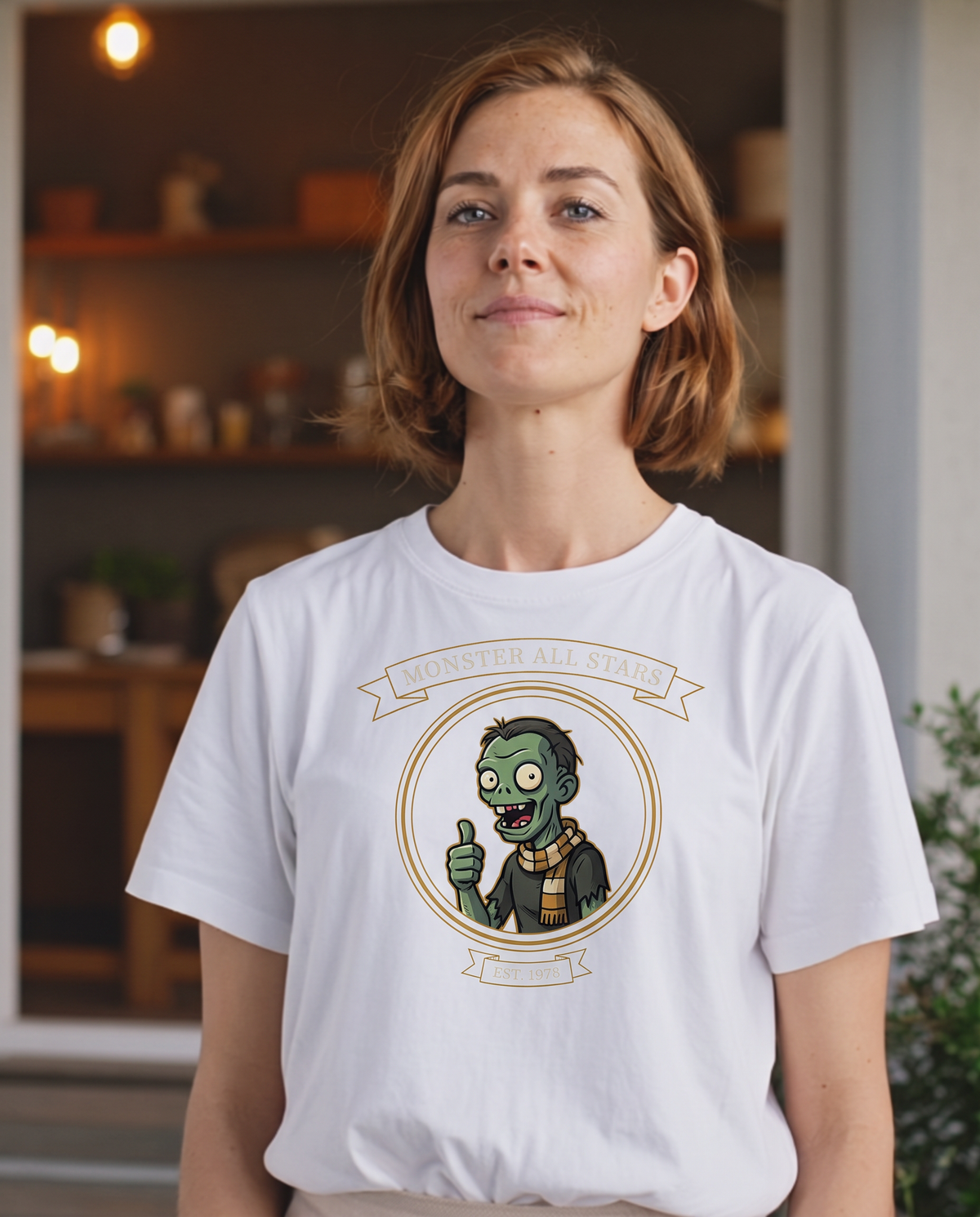 Monster All Stars T-Shirt - Casper White (lifestyle)