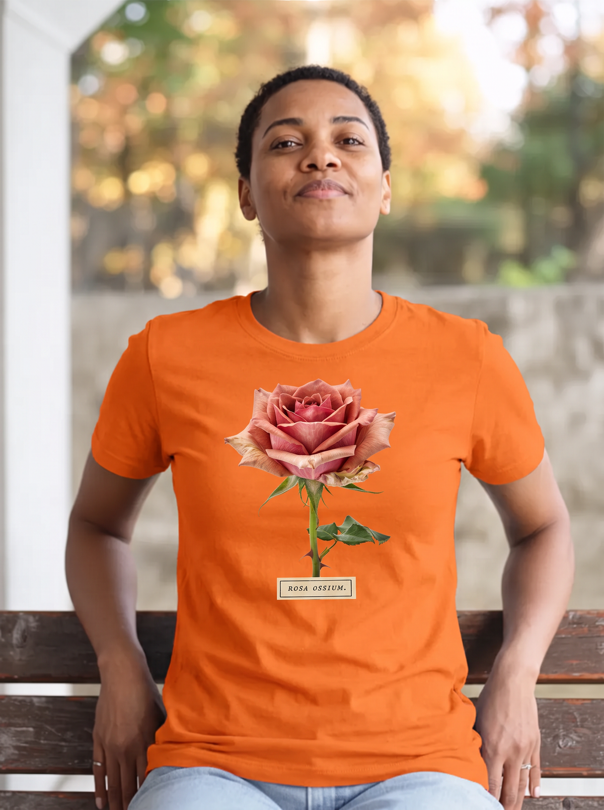 Rosa Ossium T-Shirt - Pumpkin Patch (lifestyle)
