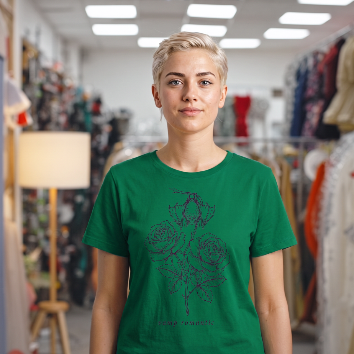 Vamp Romantic T-Shirt - Frankenstein (lifestyle)